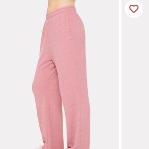YITTY Dusty Rose Plush Lounge Pants